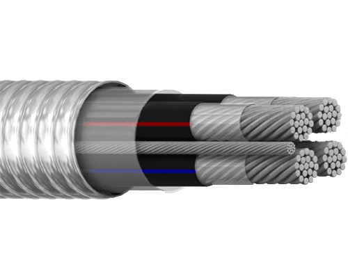 8000 Series Aluminium Alloy Conductor Type Xhhw 2 Metal Clad Mc Cable