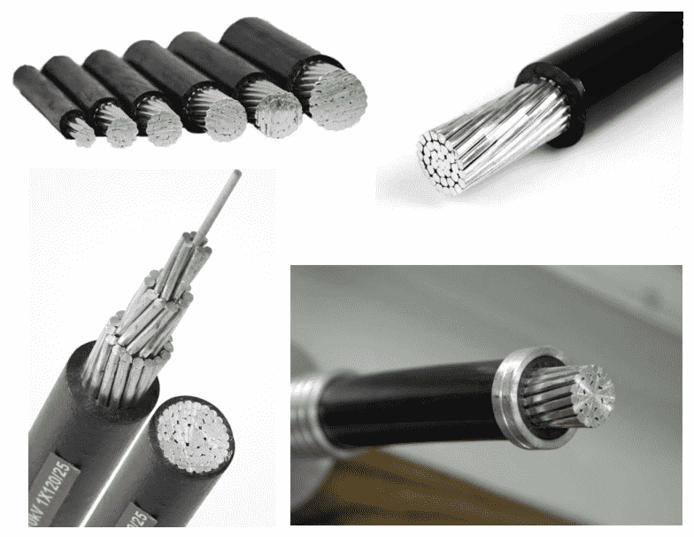 Aerial insulation line