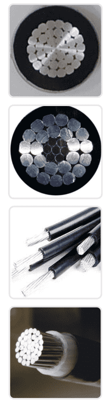 Aerial insulation line