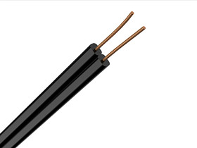 Parallel Drop Wire Telephone Cable CCS Copper Clad Steel Conductor with PVC insulation