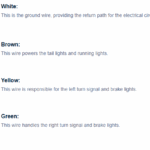   4 Wire Trailer Lights Color Code: A Complete Guide 