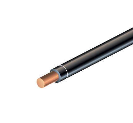 6 awg solid copper wire insulated