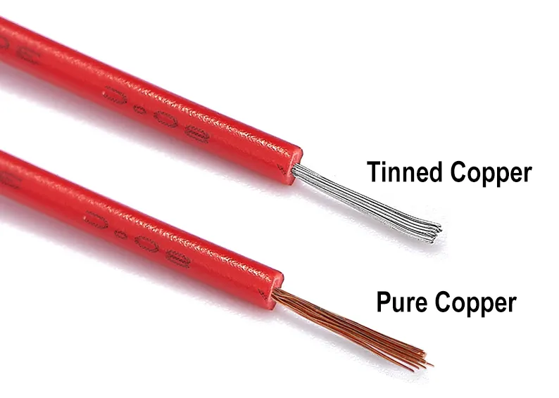 What is tinned copper wire?