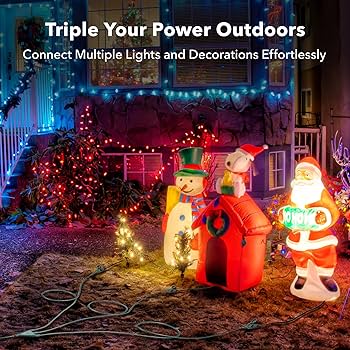 Best Outdoor Extension Cords for Holiday Decorations and Christmas Lights