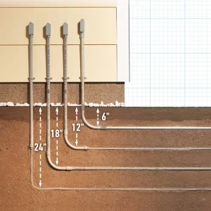 how deep to bury electrical wire
