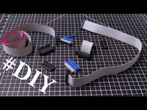 how to connect ribbon cable