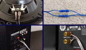 how to connect speaker cable