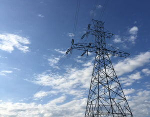 what is a high voltage power line