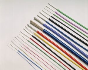 Fluoropolymer cables