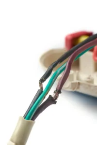 Frayed Service Power Cable
