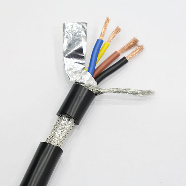 Flame-Retardant and Fire-Resistant Flexible Shielded Control Cable (KVVRP)