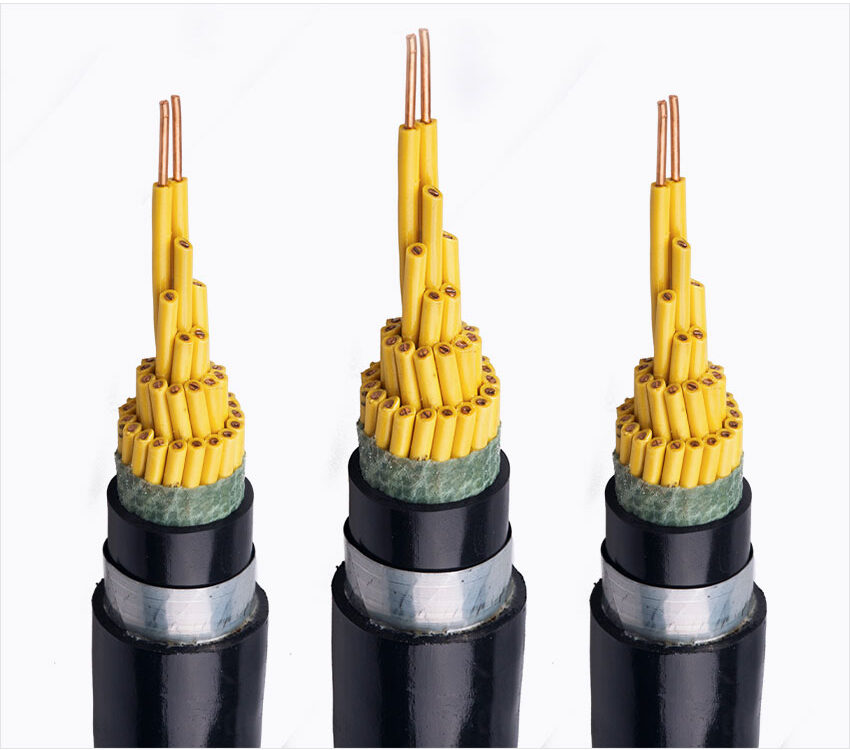 Flame-Retardant and Fire-Resistant Control Cable (Copper Conductor PVC Insulated & Sheathed)