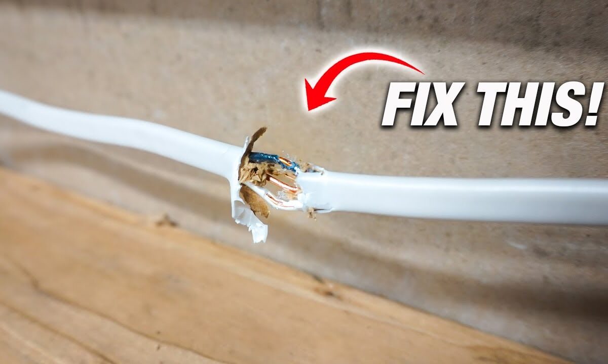 Electrical Wire Repair: How to Fix Damaged or Broken Electrical Wires Safely
